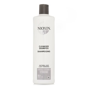 Derma Purifying System 1 Cleanser Shampoo (Natural Hair, Light Thinning)(Random Packaging) - 500ml/16.9oz