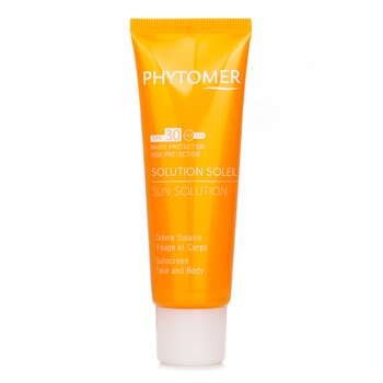 Sun Solution Sunscreen SPF 30 (For Face and Sensitive Areas) - 50ml/1.6oz