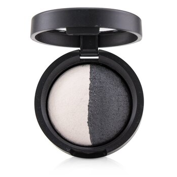 Baked Color Intense Shadow Duo - # Marble/Midnight - 7.5g/0.26oz