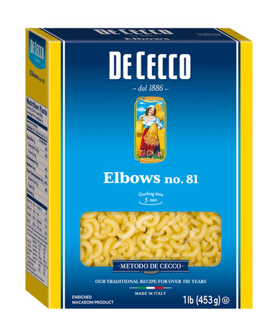 DECECCO ELBOWS PASTA ( 20 X 16 OZ   )