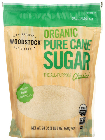 Woodstock Pure Cane Granulated Sugar (12x24 Oz)
