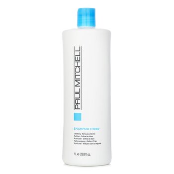Shampoo Three (Clarifying - Removes Chlorine) - 1000ml/33.8oz