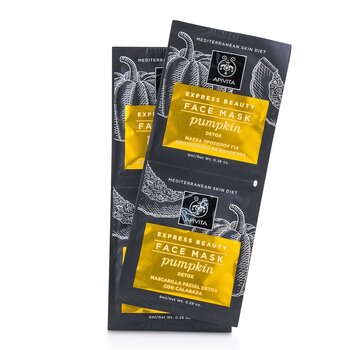 Express Beauty Face Mask with Pumpkin (Detox) - 6x(2x8ml)