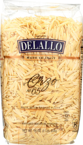 DELALLO ORZO#65 PASTA ( 16 X 16 OZ   )