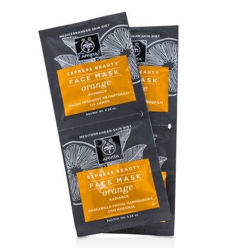 Express Beauty Face Mask with Orange (Radiance) - 6x(2x8ml)