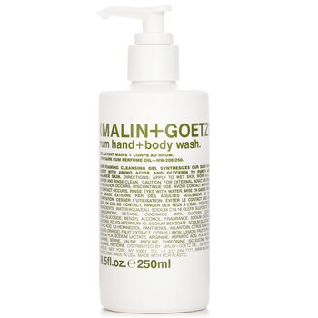 Rum Hand+Body Wash  250ml/8.5oz