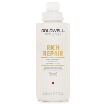 Dual Senses Rich Repair 60Sec Treatment (Regeneration For Damaged Hair)  500ml/16.9oz