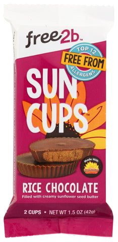 F2B SUN CUPS RICE CHOC ( 12 X 1.4 OZ   )