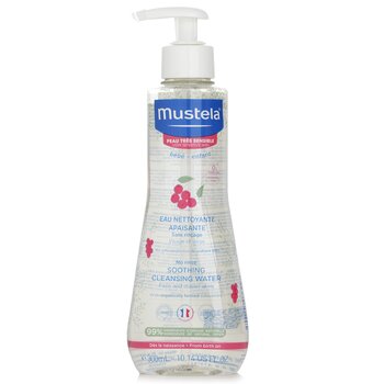 No Rinse Soothing Cleansing Water (Face & Diaper Area) - For Very Sensitive Skin - 300ml/10.14oz