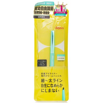 Lasting Fine A Cream Pencil Eyeliner - # Real Black - 1.5g/0.05oz