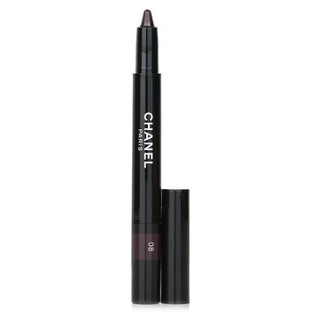 Stylo Ombre Et Contour (Eyeshadow/Liner/Khol) - # 08 Rouge Noir - 0.8g/0.02oz