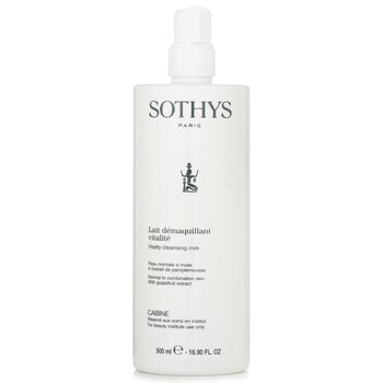 Vitality Cleansing Milk - For Normal to Combination Skin , With Grapefruit Extract (Salon Size) - 500ml/16.9oz