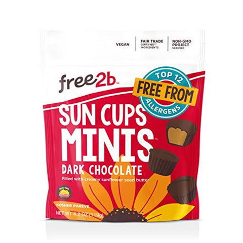 F2B SUNCUPS MINI DK CHOC ( 6 X 4.2 OZ   )
