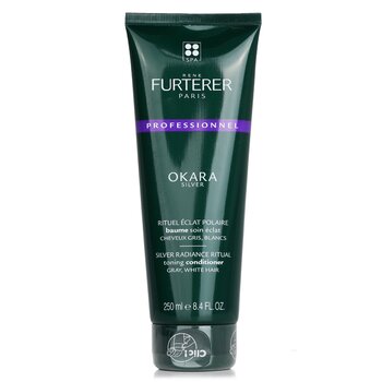 Okara Silver Silver Radiance Ritual Toning Conditioner - Gray, White Hair (Salon Product) - 250ml/8.4oz