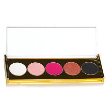 Custom Eyes Shadow Palette (5x Eyeshadow) - # Smoke & Rose - 10g/0.35oz