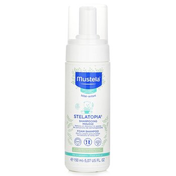 Stelatopia Foam Shampoo (Gently Cleans and Soothes Sensations of Itchy Skin) (Exp. Date  30 Nov 2026) - 150ml/5.07oz