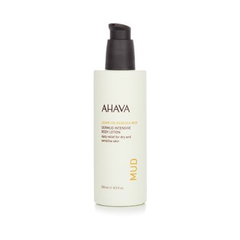Leave-On Deadsea Mud Dermud Intensive Body Lotion - For Dry & Sensitive Skin - 250ml/8.5oz