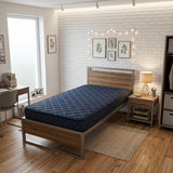6" Navy Blue Twin Memory Foam Water Resistant Mattress