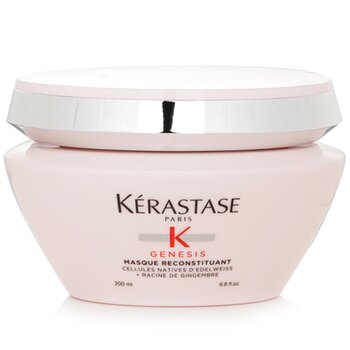 Genesis Masque Reconstituant Anti Hair-Fall Intense Fortifying Masque (Weakened Hair, Prone To Falling Due To Breakage) - 200ml/6.8oz