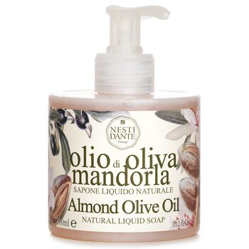 Natural Liquid Soap - Almond Olive Oil - 300ml/10.2oz