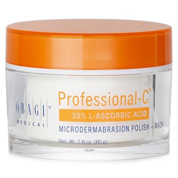 Professional-C 30% L-Ascorbic Acid Microdermabrasion Polish + Mask - 80g/2.8oz