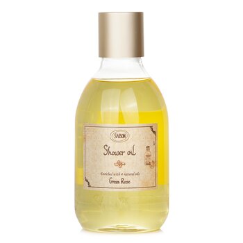Shower Oil - Green Rose (Plastic Bottle) - 300ml/10.5oz