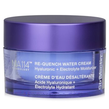 StriVectin - Advanced Hydration Re-Quench Water Cream - Hyaluronic + Electrolyte Moisturizer (Oil-Free) - 50ml/1.7oz