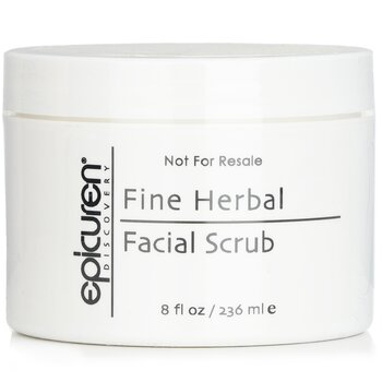 Fine Herbal Facial Scrub - For Dry, Normal & Combination Skin Types (Salon Size) - 236ml/8oz