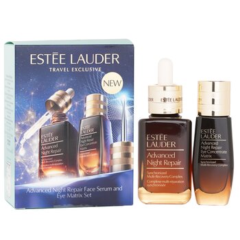 Advanced Night Repair Set: Synchronized Multi-Recovery Complex 50ml+ Eye Concentrate Matrix 15ml - 2pcs