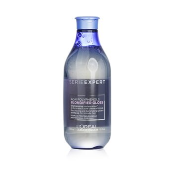 Professionnel Serie Expert - Blondifier Gloss Acai Polyphenols Resurfacing and Illuminating System Shampoo (For Blonde Hair) - 300ml/10.1oz