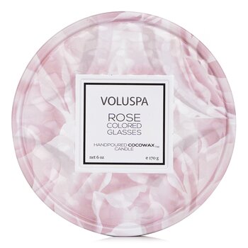 2 Wick Tin Candle - Rose Colored Glasses - 170g/6oz