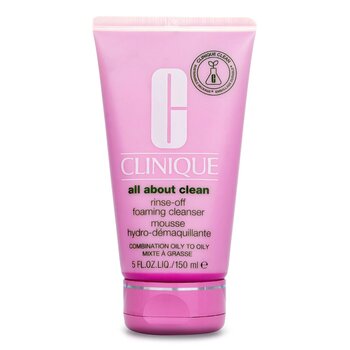 All About Clean Rinse-Off Foaming Cleanser - For Combination Oily to Oily Skin - 150ml/5oz