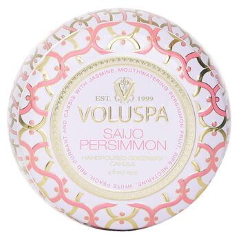 Mini Tin Candle - Saijo Persimmon - 113g/4oz