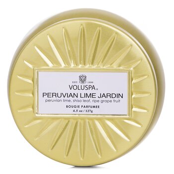 Mini Tin Candle - Peruvian Lime Jardin - 127g/4.5oz