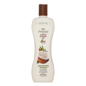 Silk Therapy with Coconut Oil Moisturizing Shampoo - 355ml/12oz
