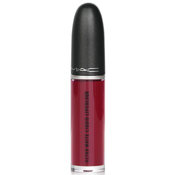 Retro Matte Liquid Lipcolour - # 102 Dance With Me (Deep Cranberry Red) (Matte) - 5ml/0.17oz