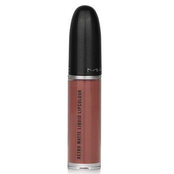 Retro Matte Liquid Lipcolour - # 121 Burnt Spice (Creamy Dirty Rose) (Matte) - 5ml/0.17oz