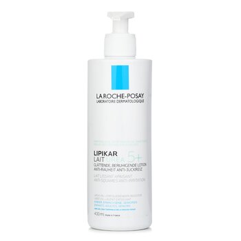 Lipikar Lait Urea 5+ Smoothing Soothing Lotion (Anti-Flaking & Anti-Irritation)(Random Packaging) - 400ml/13.5oz