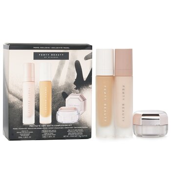Pro Filt'R Soft Matte Complexion Kit: Foundation 32ml + Primer 32ml + Instant Retouch Setting Powder 7.8g - #190 - 3pcs
