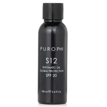 S12 Enzymatic Oil Global Protection SPF 20 (Water Resistant) - 100ml/3.4oz