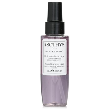 Nourishing Body Elixir - Cherry Blossom & Lotus Escape - 100ml/3.38oz