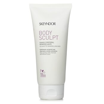 Body Sculpt Body Peeling With Charcoal & Volcanic Sand - 200ml/6.8oz