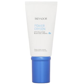 Power Oxygen City Pollution Block Gel-Cream + O2 (For Combination To Oily Skin) - 50ml/1.7oz