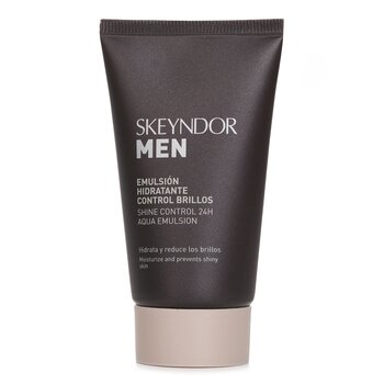 Men Shine Control 24H Aqua Emulsion - Moisturize & Prevents Shiny Skin  (For Normalise Mixed & Oily Skins) - 50ml/1.7oz