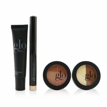 In The Nudes (Shadow Stick + Cream Blush Duo + Eye Shadow Duo + Lip Balm) - # Backlit Bronze Edition - 4pcs+1bag