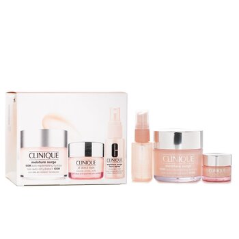 Moisture Surge Set: Moisture Surge 100H 125ml+ All About Eyes 15ml+ Moisture Surge Face Spray Thirsty Skin Relief 30ml - 3pcs