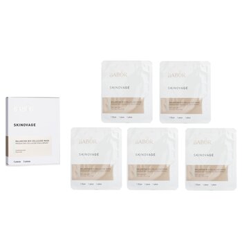 Skinovage [Age Preventing] Balancing Bio-Cellulose Mask - For Combination Skin - 5pcs
