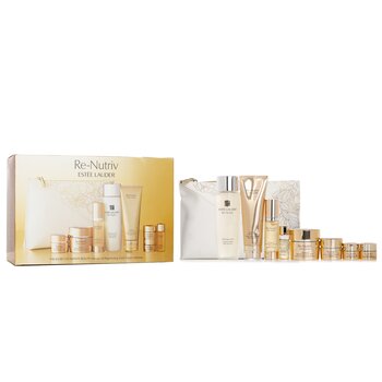 The Secret Of Infinite Beauty Ultimate Lift Travel Collection: Creme 50ml+Serum 30ml+Eye Creme 15ml+Softening Lotion 250ml... - 8pcs+1bag