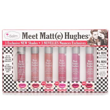 Meet Matt(e) Hughes 6 Mini Long Lasting Liquid Lipsticks Kit - Vol. 14 - 6x1.2ml/0.04oz