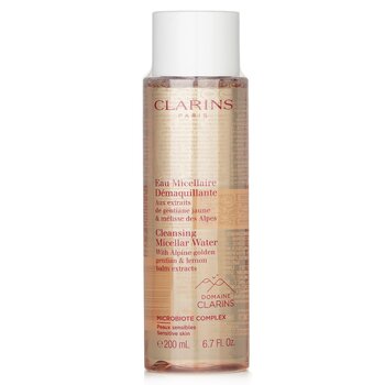 Cleansing Micellar Water with Alpine Golden Gentian & Lemon Balm Extracts - Sensitive Skin(Random Packaging) - 200ml/6.7oz